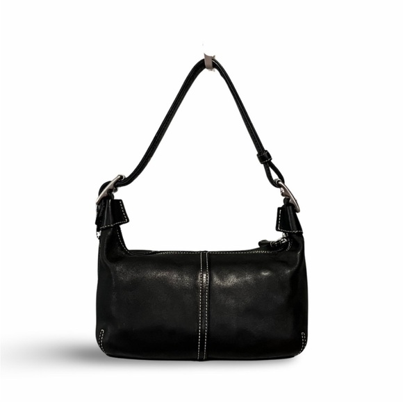 Coach Soho Black Leather Legacy Convertible Demi Hobo Shoulder Bag - Picture 5 of 9